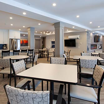 Community Kitchen Dining Area