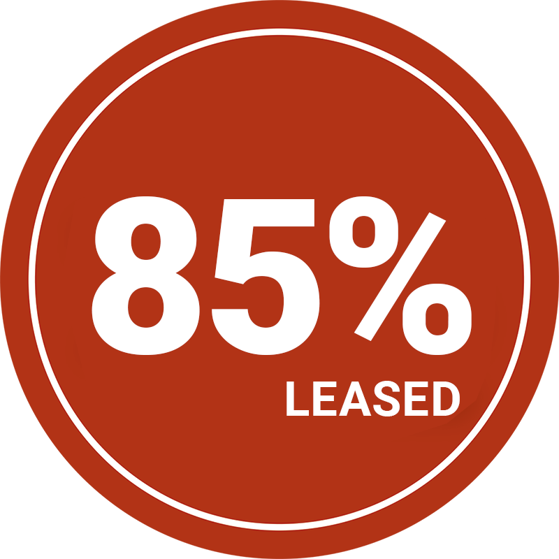 75% Leased