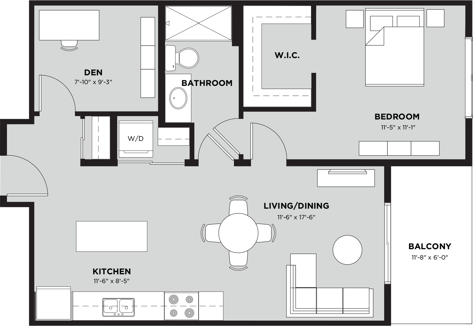 Suite 101 Floorplan