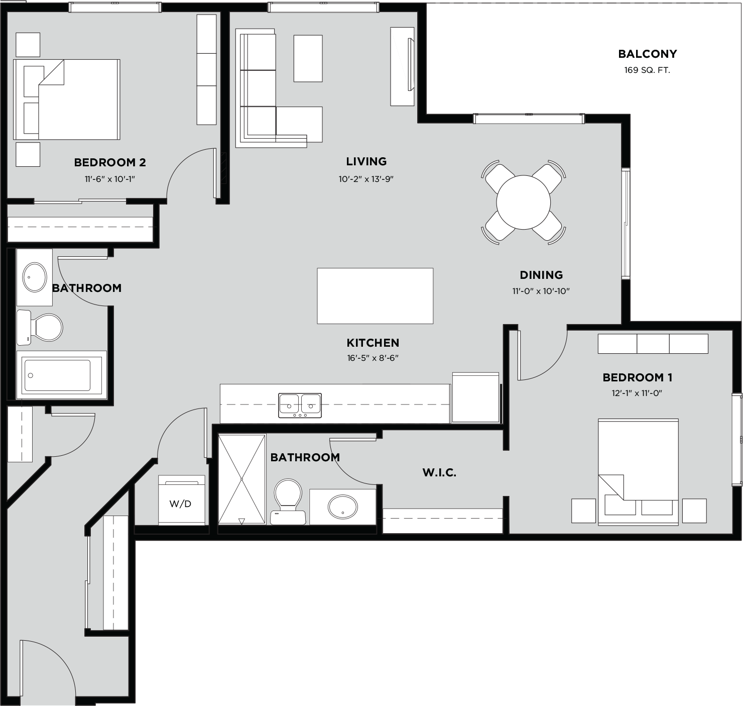 Suite 102 Floorplan