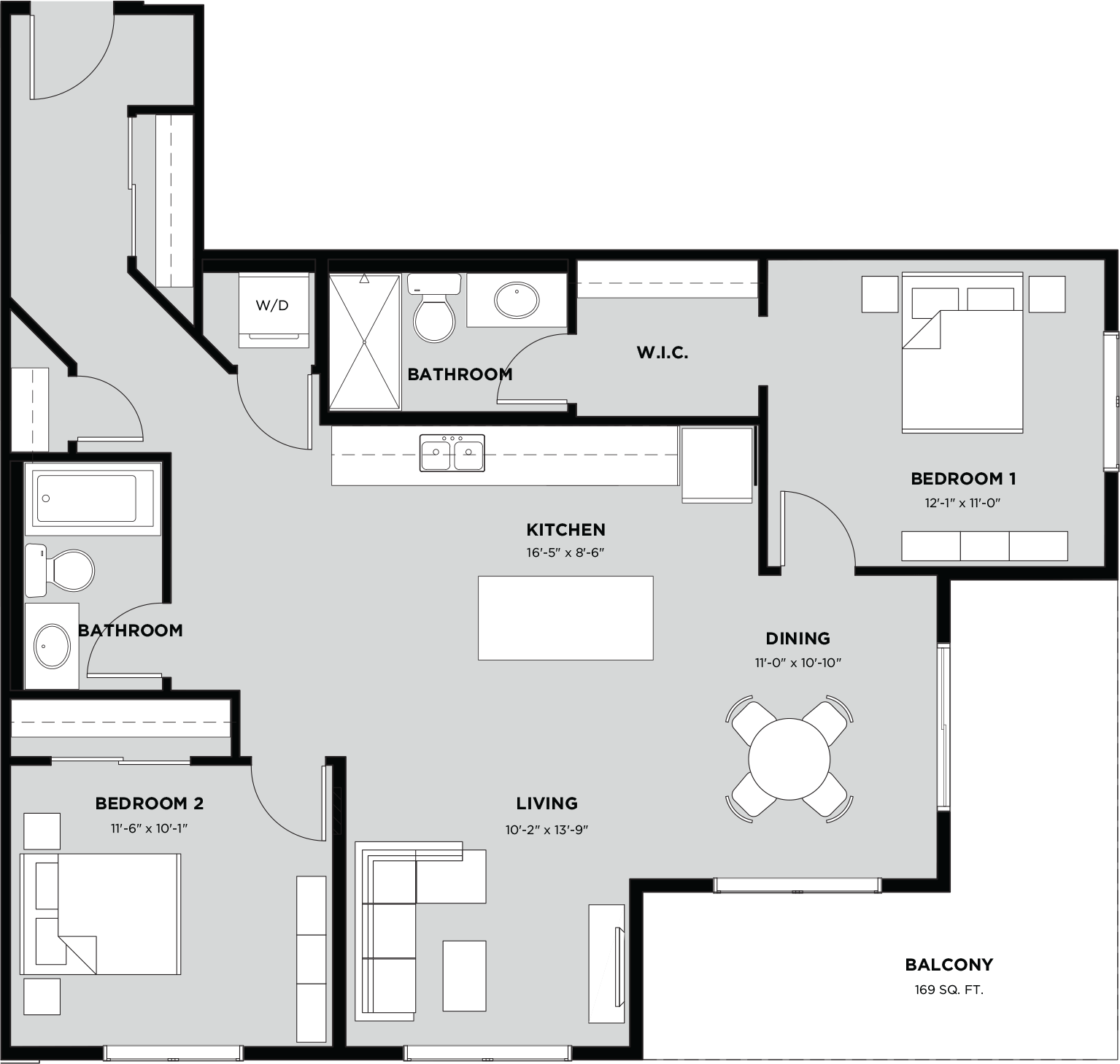 Suite 103 Floorplan