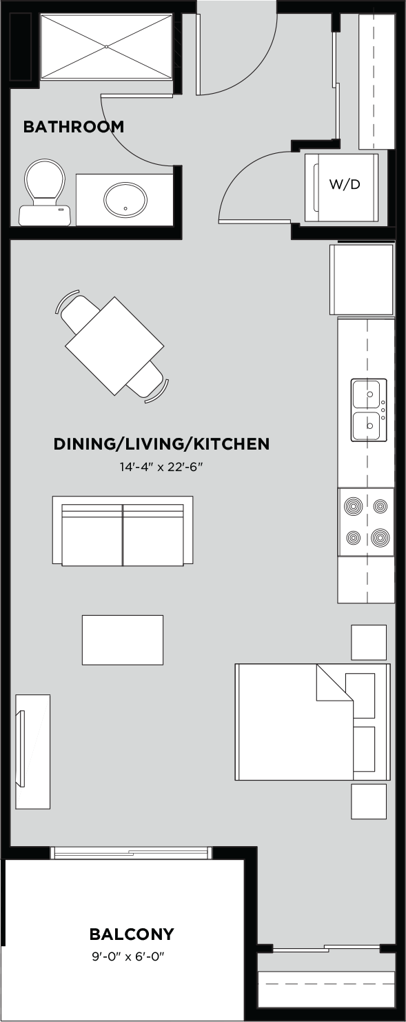 Suite 105 Floorplan