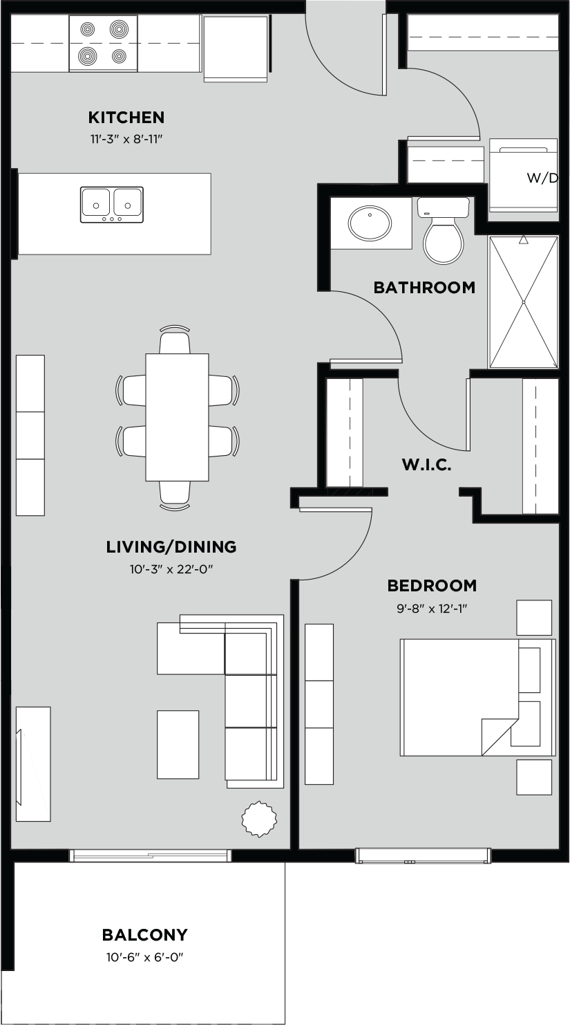 Suite 107 Floorplan