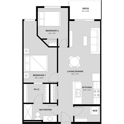 Suite 110 Floorplan