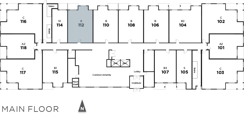 Suite 112 in Terra Vale