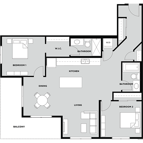 Suite 117 Floorplan