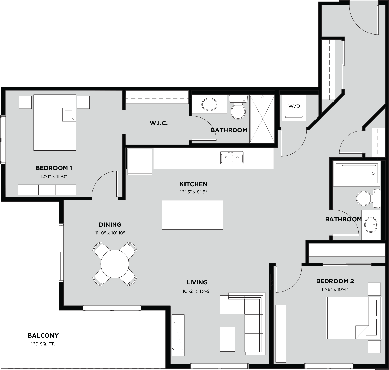 Suite 117 Floorplan