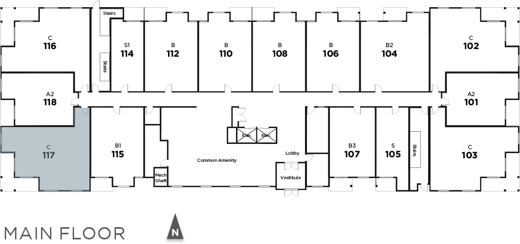 Suite 117 in Terra Vale