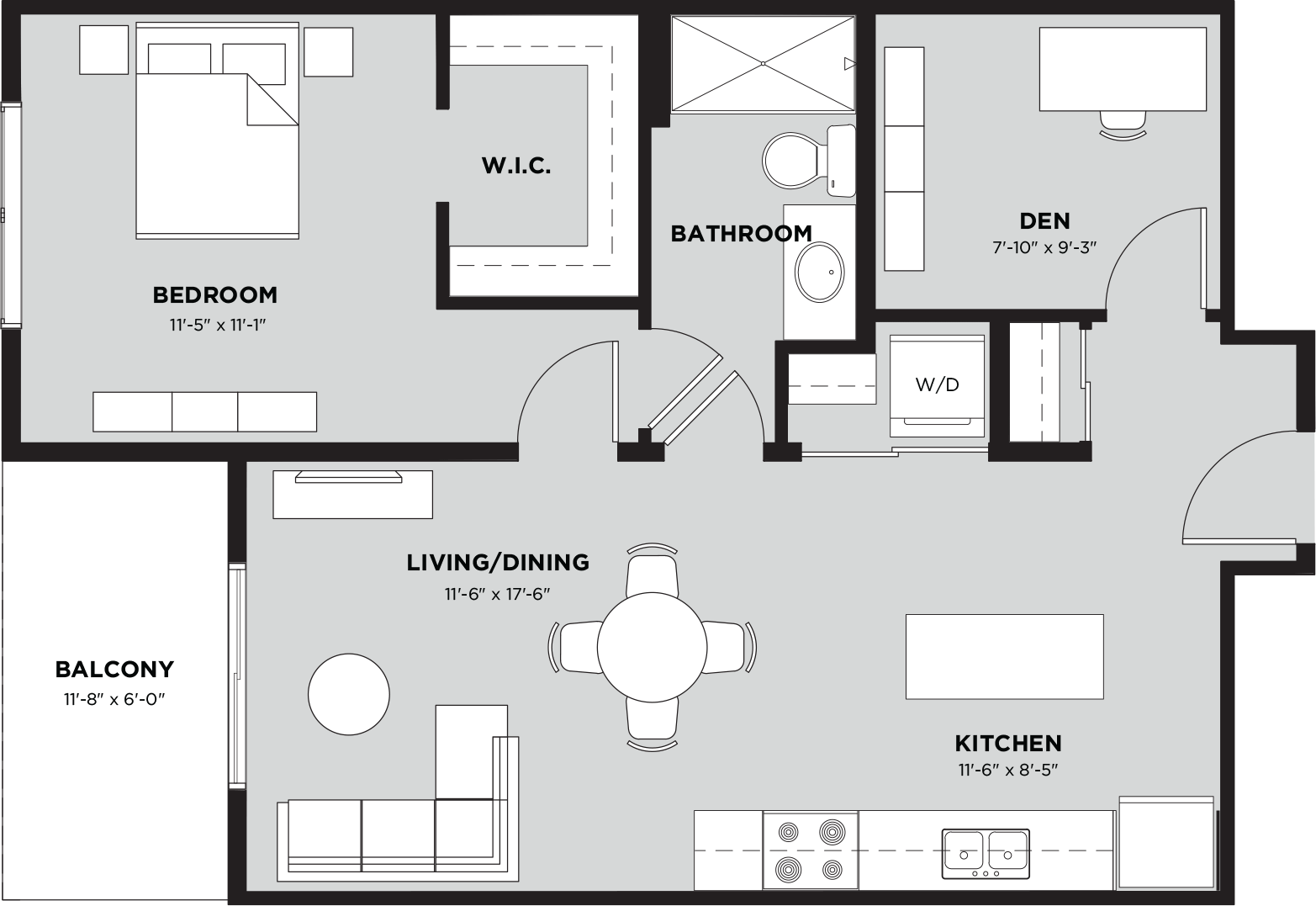 Suite 118 Floorplan