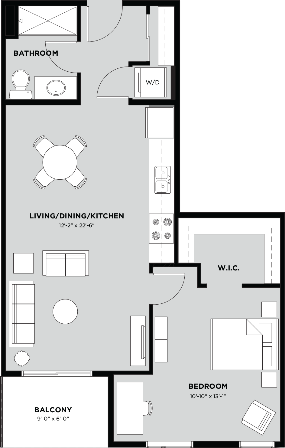 Suite 205 Floorplan