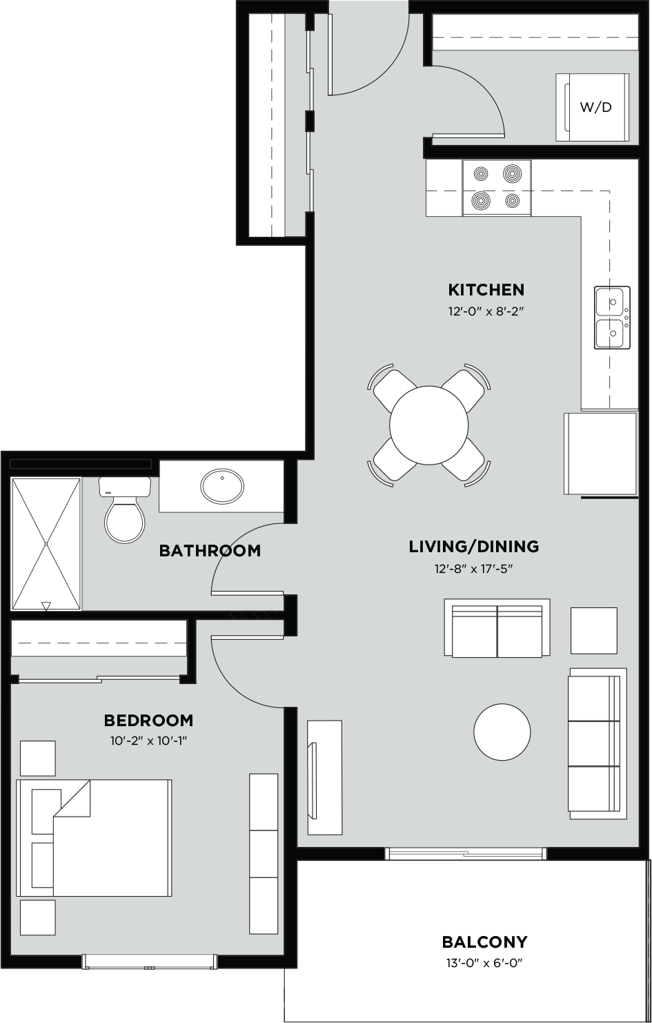 Suite 209 Floorplan