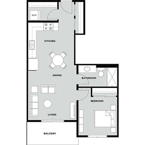 Suite 211 Floorplan