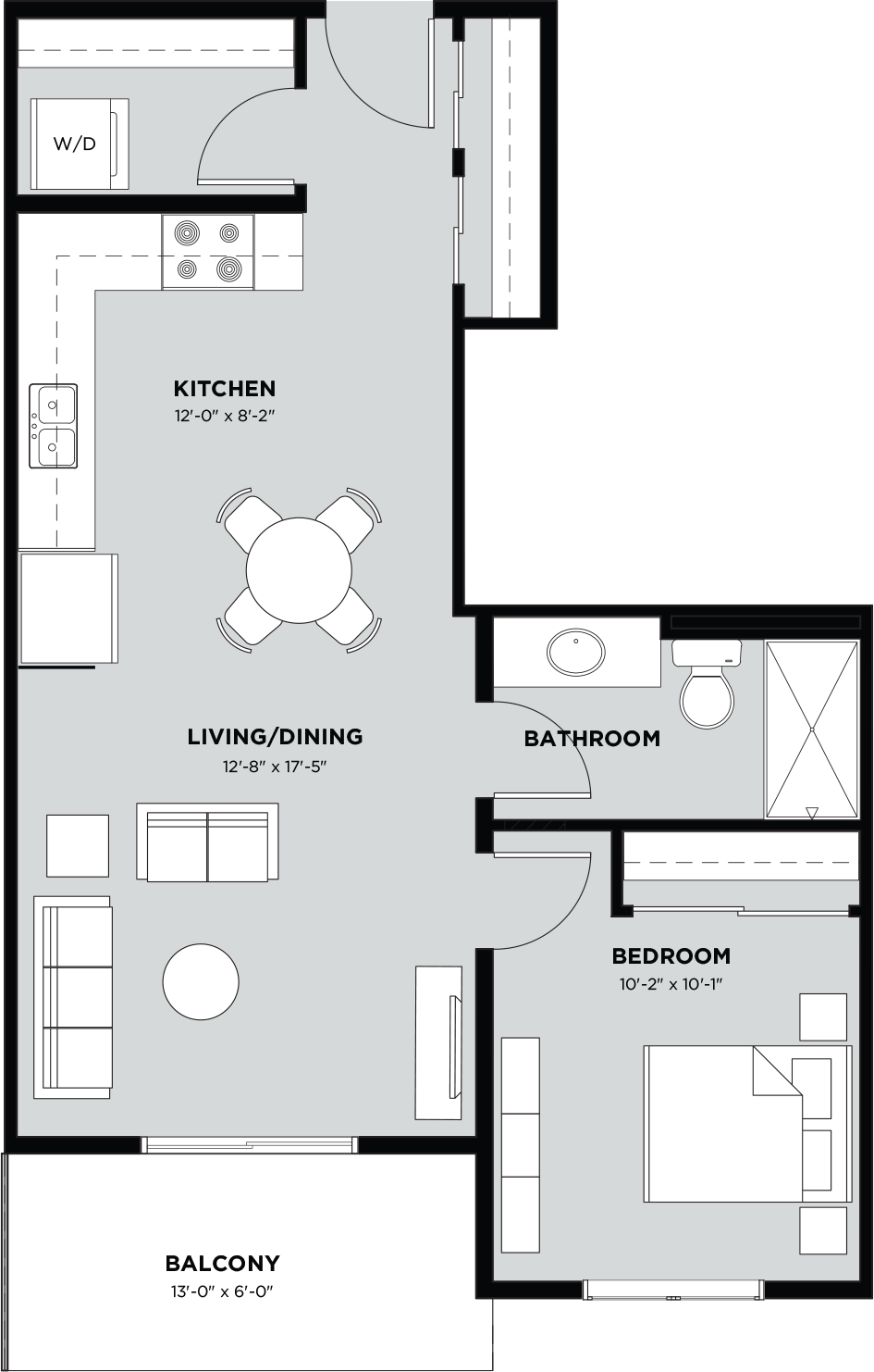 Suite 211 Floorplan