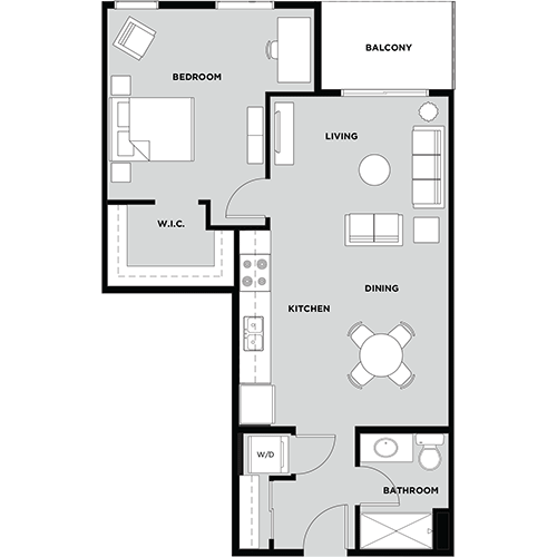 Suite 214 Floorplan