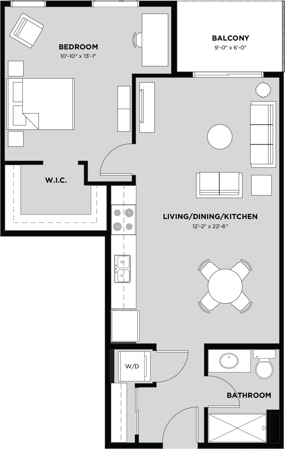 Suite 214 Floorplan