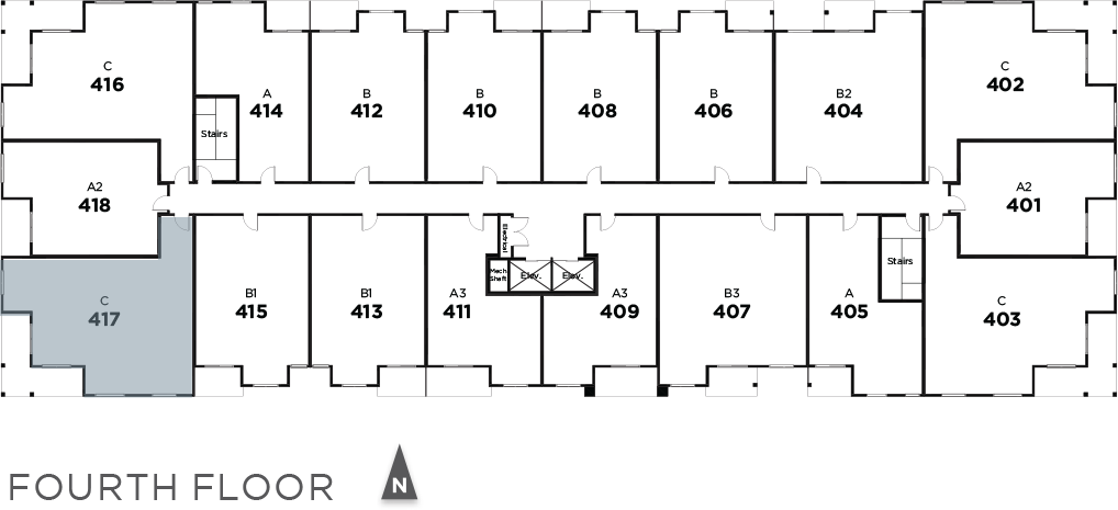 Suite 417 in Terra Vale